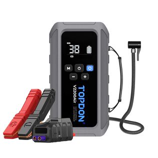 2-in-1 2200 Peak Amp Jump Starter & Tire Inflator