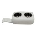 3059 Pontoon Double Drink Holder with Stainless Steel Cup Holders image number 2