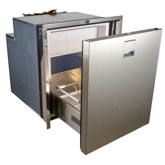 Drawer 49 Clean Touch Stainless Steel Refrigerator/Freezer, AC/DC, 4-Sided Stainless Steel Flange image number 1