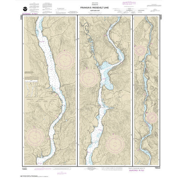 #18553 Franklin D. Roosevelt Lake Northern Part image number 0