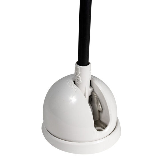 Contour LED Anchor Light, 39" White Shaft with White Base image number 1
