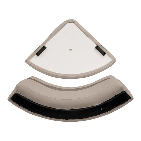 Premier Series Pontoon 28" Radius Corner Cushion Set image number 5