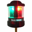 OGM Series Q Collection Mast Mount LED Tri-Color/Anchor Navigation Light with Photodiode image number 2
