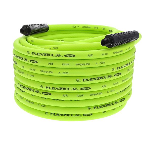 Flexzilla Air Hose 3/8" 100' 1/4"MNPT image number 0
