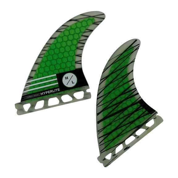 4.5 Riot Carbon Wakesurf Fin Set image number 0