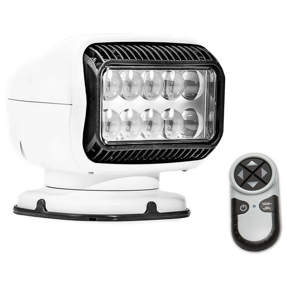 Radioray&reg; GT Series LED Permanent Mount Searchlight with Wireless Handheld Remote image number 0
