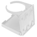 Drink Holder, Adjustable, White image number 2