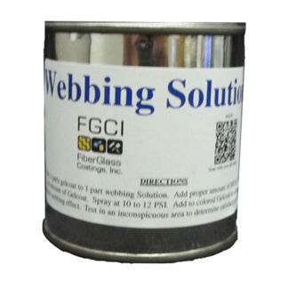 Webbing Solution 1/2 Pint
