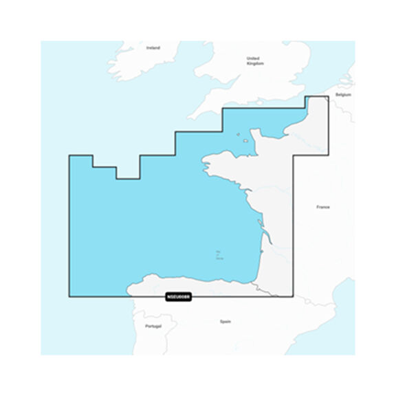 Navionics+ EU008R Bay of Biscay, Electronic Chart image number 0