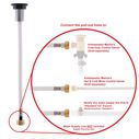 Deck-Mount Sprayer Hammer-Head Arctic White Sprayer, 10' White Rubber Hose, Low Profile Holder image number 4