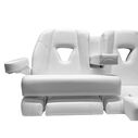 White Boca Bench Seat, 53" image number 3