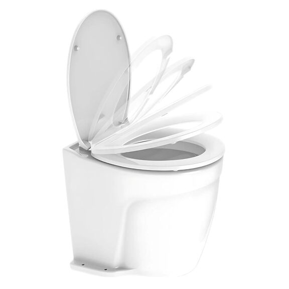 SEAFLO MARINE 24V Deluxe Flush Fresh Water Electric Marine Toilet image number 1