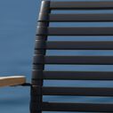 Amazonia 2-Piece Aluminum and Teak 100% FSC Certified Lounger Chair Set image number 9