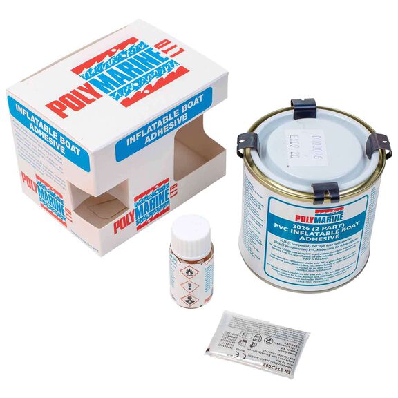 2-Part PVC Inflatable Boat Adhesive, 250mL & Bottle of Hardener image number 0