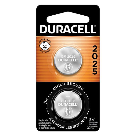 2025 Lithium Coin Batteries, 3X, 2-Pack image number 0