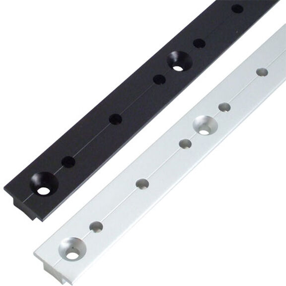 1" X 4' 1/4" Anodized Track, Black image number 0