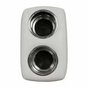 3059 Pontoon Double Drink Holder with Stainless Steel Cup Holders image number 1