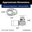 Lewmar V3 Gypsy Only with Stainless Steel FastFit 12V (002) image number 1