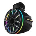 8&rdquo; Marine Short Tower Speaker With Neodymium Magnet, Kevlar Cone, Compression Driver And Digital LED Lights | 200W RMS 4-Ohm image number 1