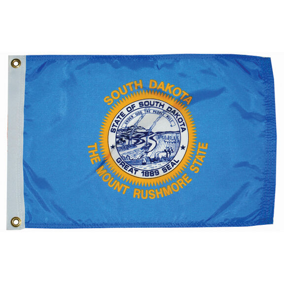 South Dakota State Flag, 12" x 18" image number 0