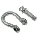 5/16" Anchor Shackle, Galvanized image number 4