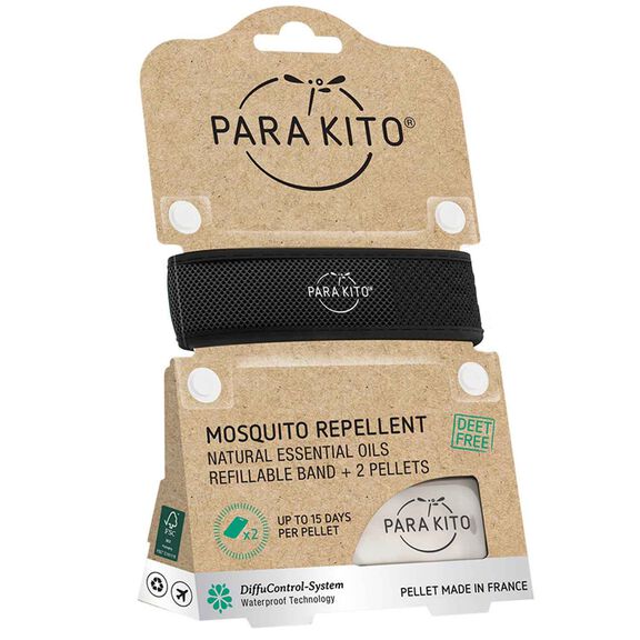 Mosquito Repellent Wristband, Black image number 0