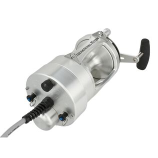 International&reg; VI 80VISW Detachable Hooker Electric Conventional Reel, Silver