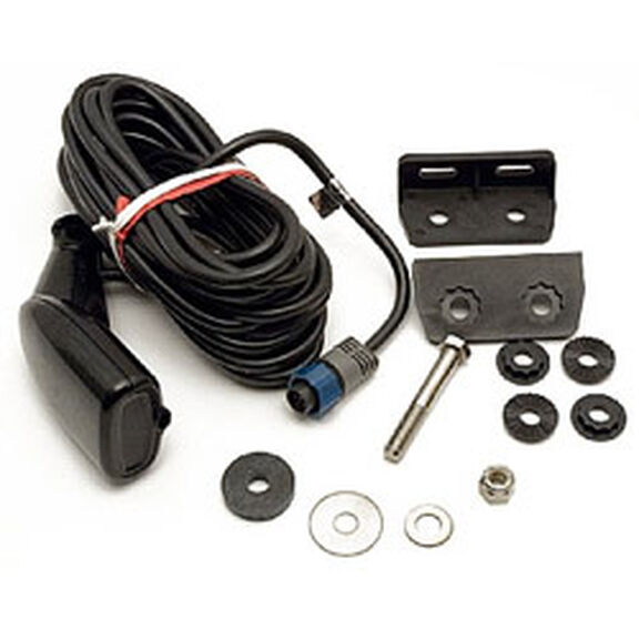 HST-DFSBL Transom Mount Skimmer Transducer with Temperature image number 0