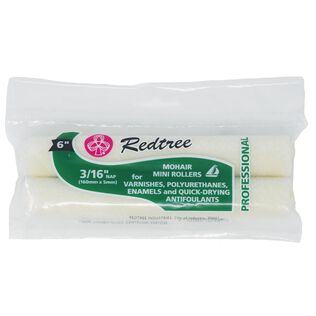 6" Mohair Mini Rollers, 2-Pack
