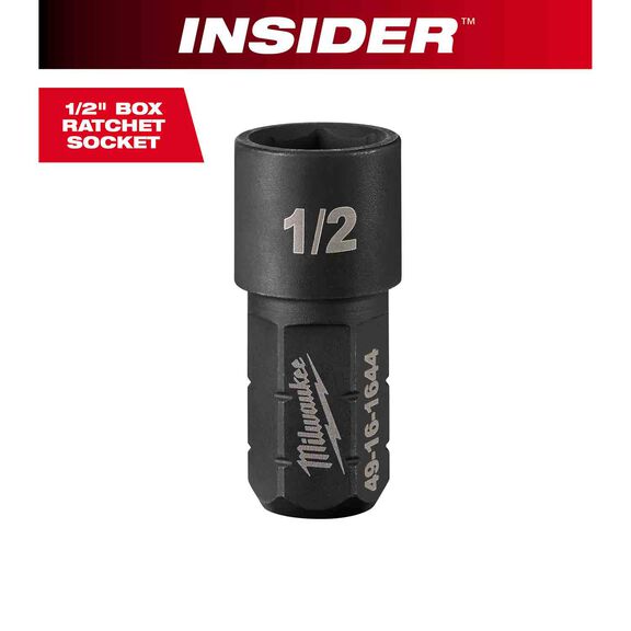 INSIDER&trade; Box Ratchet Socket 6 Point 1/2" image number 0