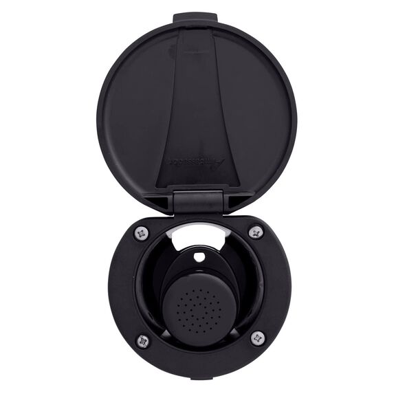 Recessed Shower Black Cup & Lid, Small Black Sprayer, 6' Black Rubber Hose image number 5