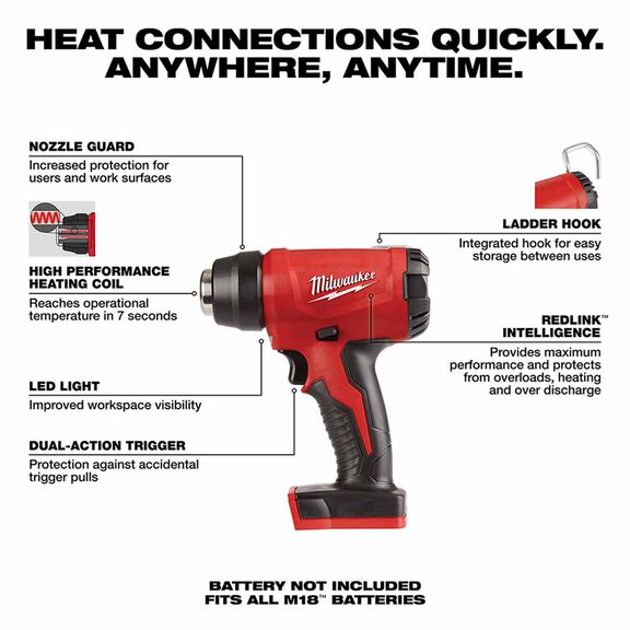 M18&trade; Compact Heat Gun image number 1