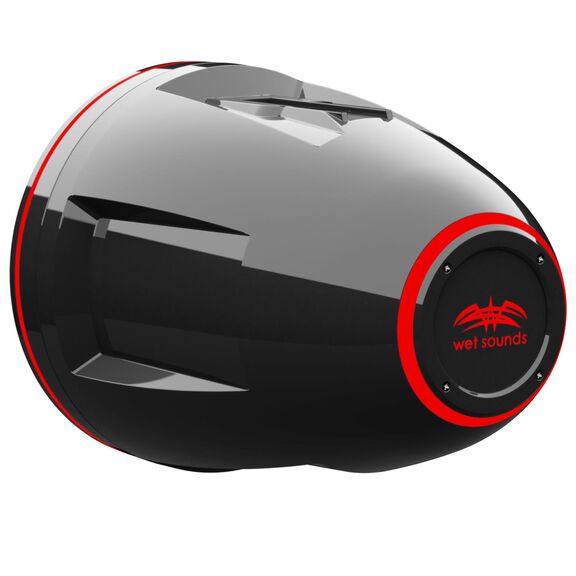 REV10" Black HD Tower Speaker with XS Black Grille image number 3