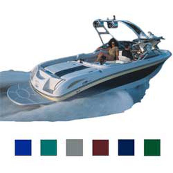 Euro Ski Boat w/Tower Cover, I/O, Black, Hot Shot, 19'5"-20'4", 96" Beam image number 0