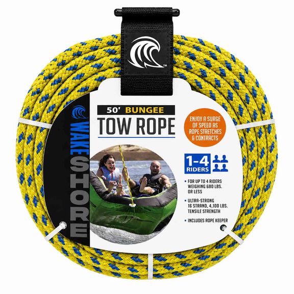 50' 4-Person Tube Bungee Tow Rope image number 0