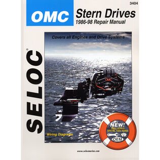 Repair Manual - OMC Cobra Stern Drive, 1986-1998, All models
