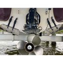 Stainless Steel Smart Tabs 16"X10" Plates / Dual Cylinders, 120lb. Actuators Fully Automatic Trim Tabs image number 2