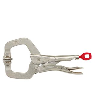 6" TORQUE LOCK&trade; Locking C-Clamp With Swivel Jaws