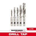 SHOCKWAVE&trade; Metric Impact Drill Tap Set, 5 Piece image number 0