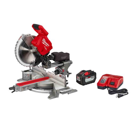 M18 FUEL&trade; 12" Dual Bevel Sliding Compound Miter Saw Kit image number 0