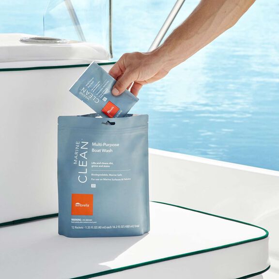Sunbrella&reg; Marine Clean&trade; Multi-Purpose Boat Wash, 12 Packets image number 3