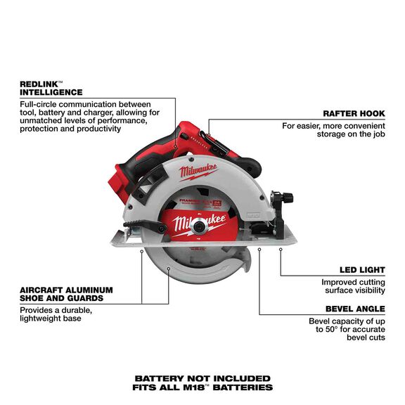 M18&trade; Brushless 7 1/4" Circular Saw image number 1