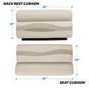 Premier Series Pontoon 36" Bench Cushion Set image number 7