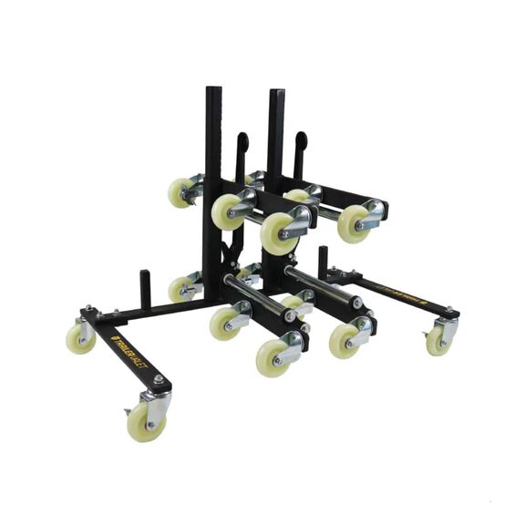 TVWDXK Heavy Duty 6 Wheel Tire Dolly, 2 Pack image number 0