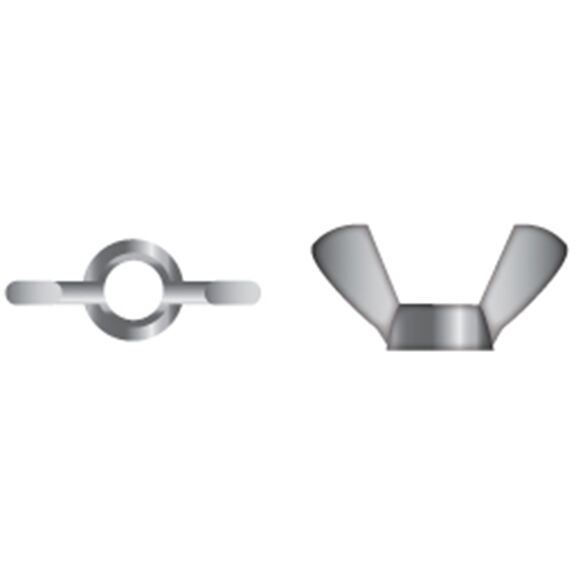 Stainless Steel Wing Nuts image number 0