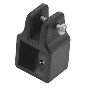 1" Square Jaw Slide for Bimini Top, Black