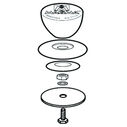 Knob & Finger Guard for Magma Marine Kettle Grills image number 1
