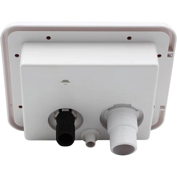 SEAFLO RV Water Inlet Hatch Lockable Gravity & Pressure Fill White ABS image number 3
