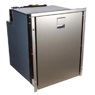 Drawer 65 Clean Touch Stainless Steel, Refrigerator/Freezer, AC/DC, 4-Sided Stainless Steel Flange