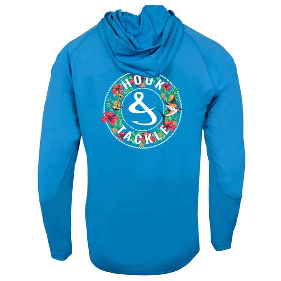 Men's Tropic Mix UV Hooded Shirt image number 0